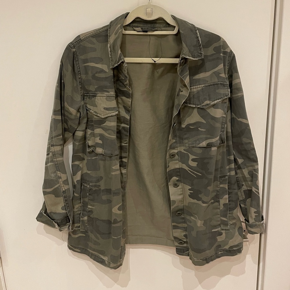 TOPSHOP Camo Jacket